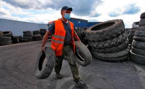 Во Всеволожском районе собрали и вывезли свыше 200 тонн старых покрышек с 15 ноября