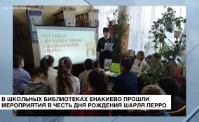 В школьных библиотеках Енакиево прошли праздничные мероприятия в честь дня рождения Шарля Перро