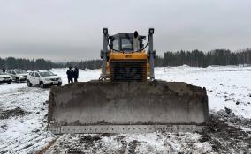 Эконадзор Ленобласти пресек незаконный сброс грунта на Красной горке в Колтушах