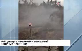 Бойцы ВДВ уничтожили взводный опорный пункт ВСУ