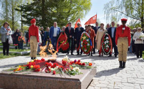 День Победы встречают в Бокситогорске