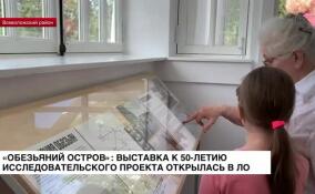 «Обезьяний остров»: выставка к 50-летию исследовательского проекта открылась в Колтушах