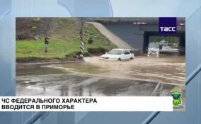 ЧС федерального характера вводится в Приморье