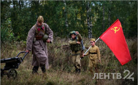 Военно-исторический фестиваль на мемориале "Невский пятачок" - в ярких снимках ЛенТВ24