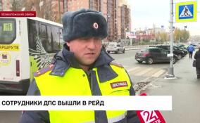 Во Всеволожском районе сотрудники ДПС вышли в рейд