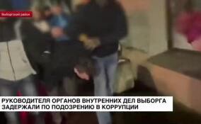 Руководителя органов внутренних дел Выборга задержали по подозрению в коррупции