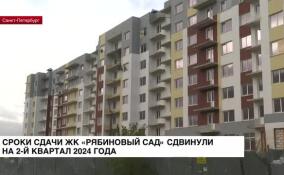 Сроки сдачи ЖК «Рябиновый сад» сдвинули на 2-й квартал 2024 года