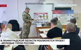 В Ленинградской области реализуется проект «Молодые герои России»