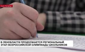 В Ленобласти продолжается региональный этап всероссийской олимпиады школьников