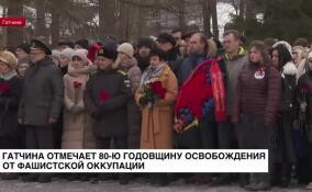 Гатчина отмечает 80-ю годовщину освобождения от фашистской оккупации