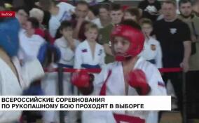 Всероссийские соревнования по рукопашному бою проходят в Выборге