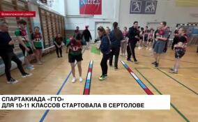 В Сертолово стартовала Спартакиада ГТО для 10-11 классов