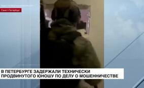 В Петербурге задержали технически продвинутого юношу по делу о мошенничестве