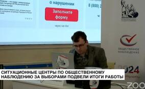 Ситуационные центры по общественному наблюдению за выборами подвели итоги работы