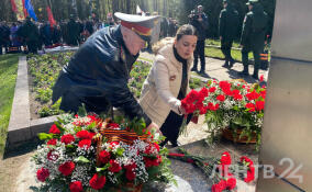 На Синявинских высотах вспоминают подвиг воинов, защищавших Ленинград