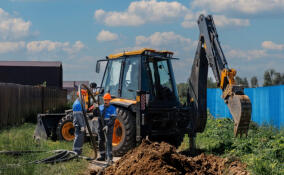 Природный газ провели в деревню Коммунар Кингисеппского района