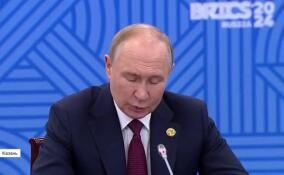 Владимир Путин в рамках саммита БРИКС провел встречу с президентом Ирана