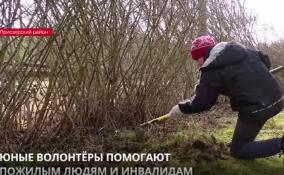 В Ленобласти юные волонтёры помогают пожилым людям и инвалидам