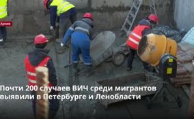 В Петербурге и Ленобласти в 2021 году
выявили почти 200 мигрантов с положительным тестом на ВИЧ