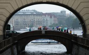 В пятницу в Петербурге будет прохладно и дождливо