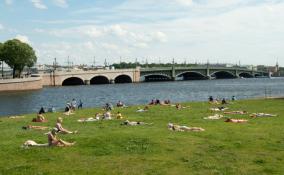 Жителей Петербурга во вторник ждёт жаркая погода без дождей