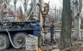 В трамвайном парке Енакиево пробурили водозаборную скважину